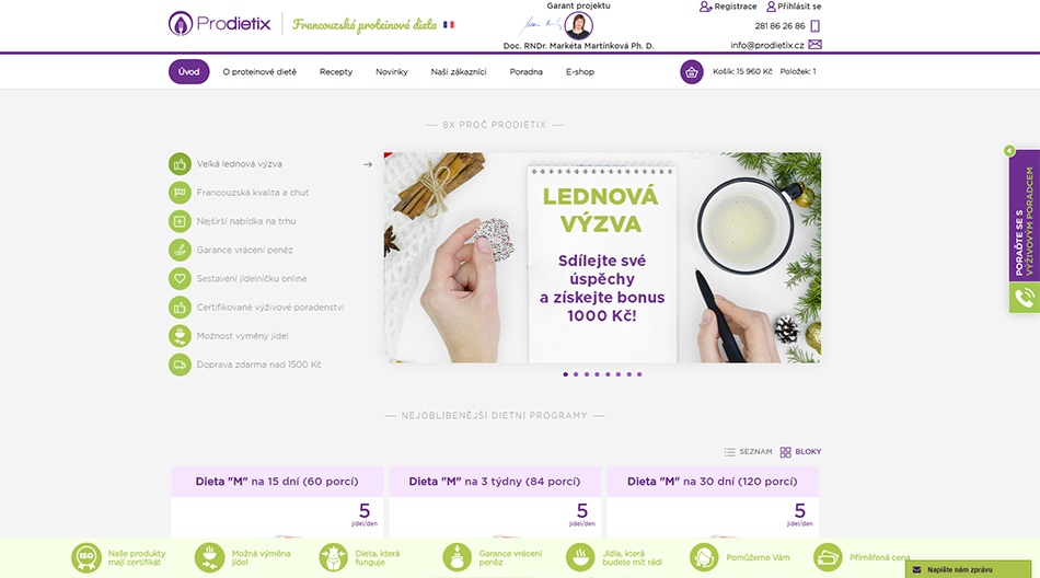 E-shop Prodietix