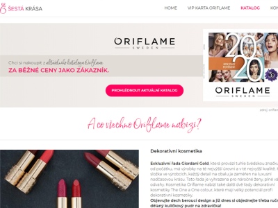 6krása oriflame katalog