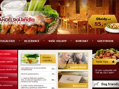 Andělská křídla, restaurace