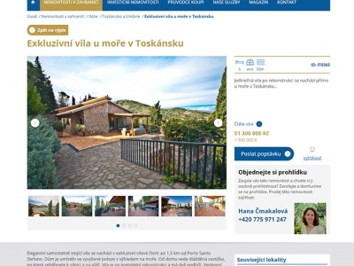 Domus Global, responzivní web pro realitní kancelář 