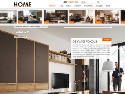 Home Style, responzivní webové stránky