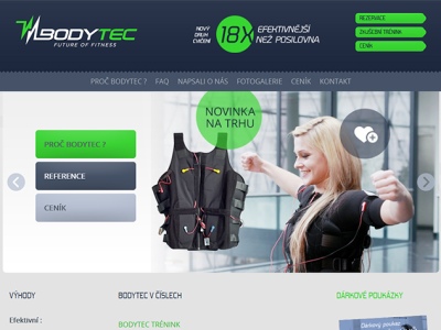 Responzivní stránky Bodytec