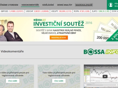 Bossainfo responzivní web
