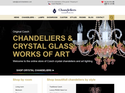 Czech chandeliers