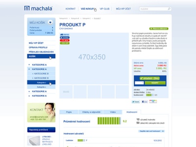 Emachala internetový obchod Emachala - detail produktu