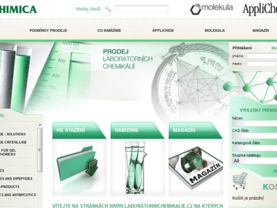 Laboratorní chemikálie e-shop