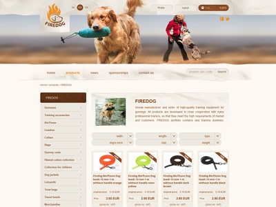 Velkoobchodní e-shop Firedog 