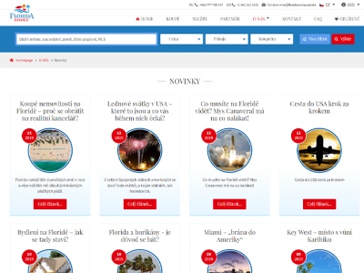 FloridaHomes web s realitami na Floridě Floridahomes - články