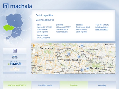 Machala Group - kontakt