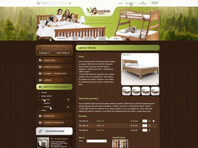 Postelemasiv - e-shop Postelemasiv - detail produktu