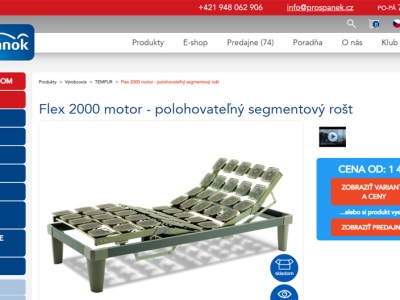 E-shop prespánok Prespanok detail produktu