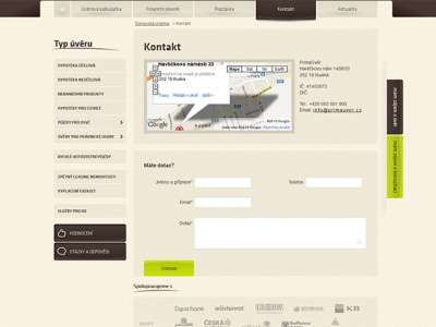 Prima Úvěr Primauver, kontakt