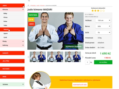 Essimo eshop bojových sportů 