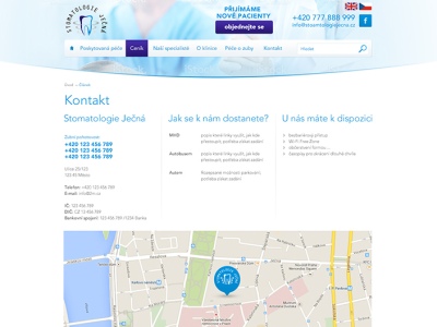 Stomatologie Ječná - web právě připravujeme 