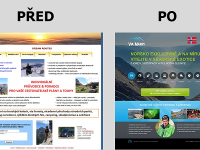 Viamarpi, web pro cestovní kancelář