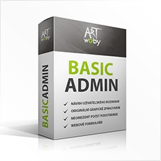 Web BASIC s administrací